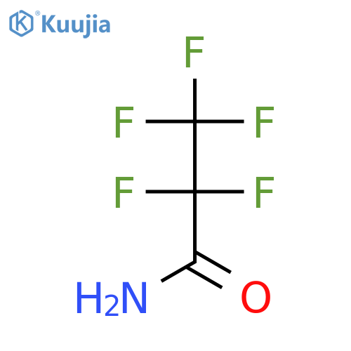 Pentafluoropropionamide structure