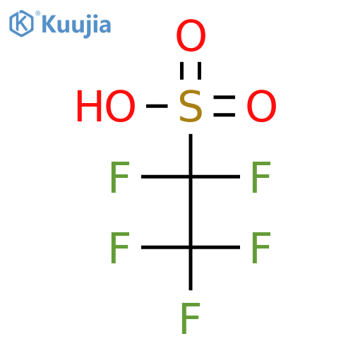 Ethanesulfonic acid,1,1,2,2,2-pentafluoro- structure