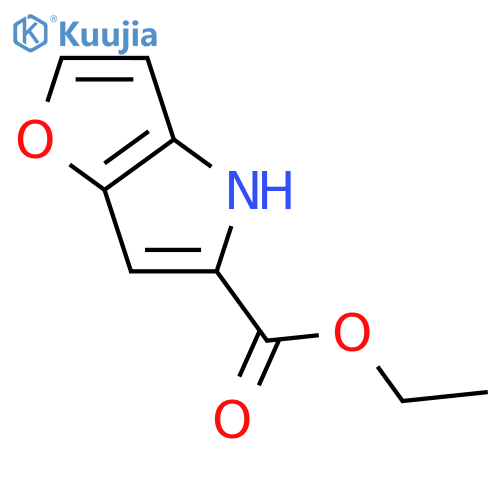 ethyl 4H-furo[3,2-b]pyrrole-5-carboxylate structure