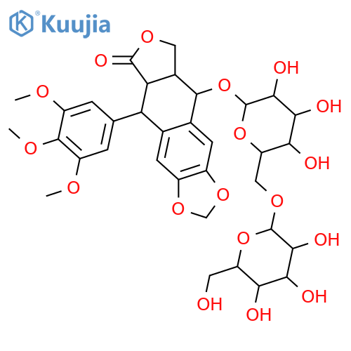 2,7'-Cyclo-3',4,4',5,5',7-hexahydroxy-8,8'-lignan-9',9-olide; (7S,7'R,8S,8'S)-form, 4,5-Methylene, 3',4',5'-tri-Me ether, 7-O-[β-D-glucopyranosyl-(1→6)-β-D-glucopyranoside] structure