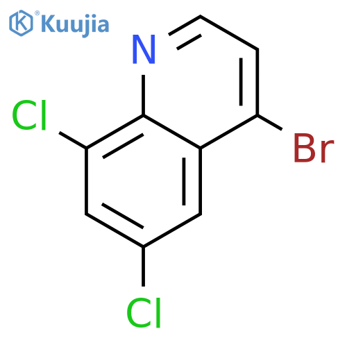 4-bromo-6,8-dichloroquinoline structure