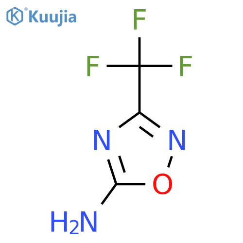3-(trifluoromethyl)-1,2,4-oxadiazol-5-amine structure