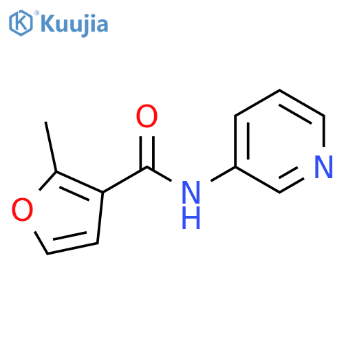 2-methyl-N-(pyridin-3-yl)furan-3-carboxamide structure