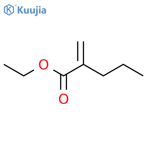 ethyl 2-methylidenepentanoate structure
