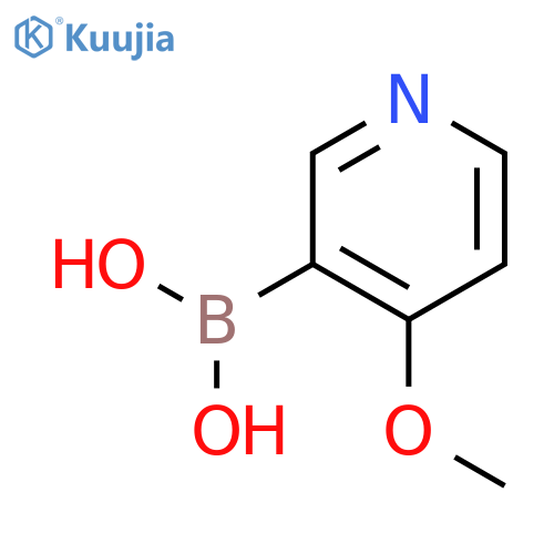 (4-Methoxypyridin-3-yl)boronic acid structure
