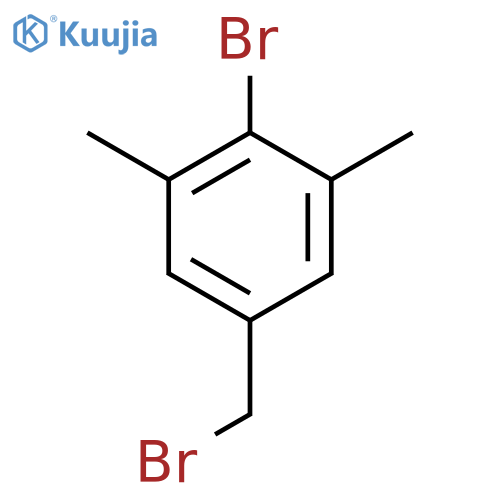 2-Bromo-5-(bromomethyl)-1,3-dimethylbenzene structure