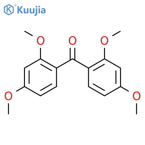Methanone,bis(2,4-dimethoxyphenyl)- structure