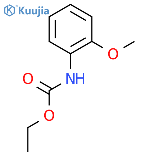 Carbamic acid, (2-methoxyphenyl)-, ethyl ester structure