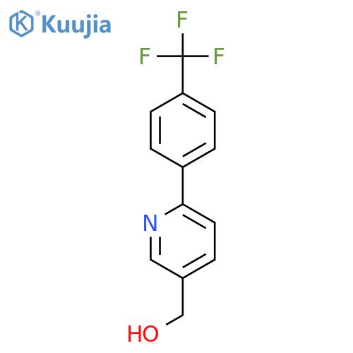 6-4-(Trifluoromethyl)phenyl-3-pyridylmethanol structure