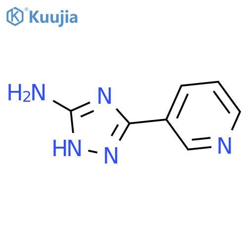 3-(Pyridin-3-yl)-1H-1,2,4-triazol-5-amine structure