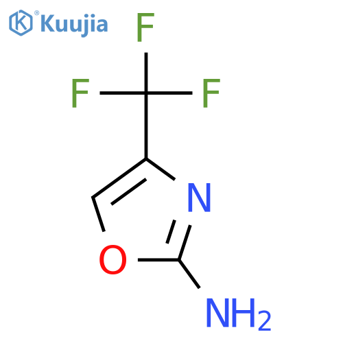 4-(trifluoromethyl)-1,3-oxazol-2-amine structure