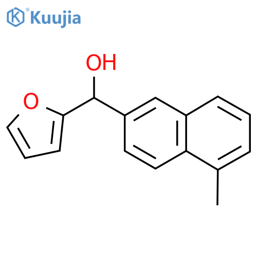 Furan-2-yl(5-methylnaphthalen-2-yl)methanol structure