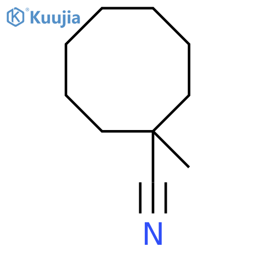 1-Methylcyclooctane-1-carbonitrile structure