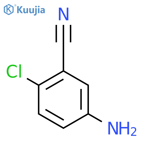 5-Amino-2-chlorobenzonitrile structure