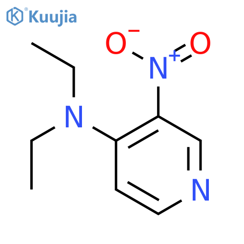 N,N-Diethyl-3-nitropyridin-4-amine structure
