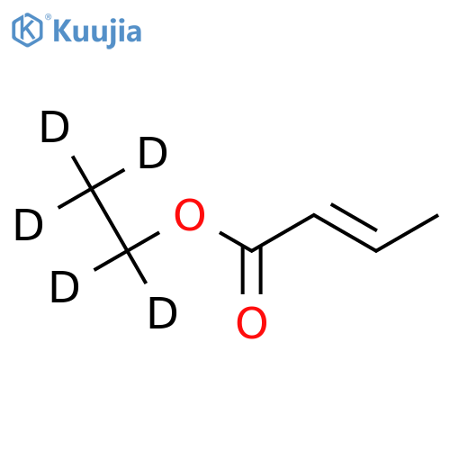 Ethyl-d5 Crotonate structure