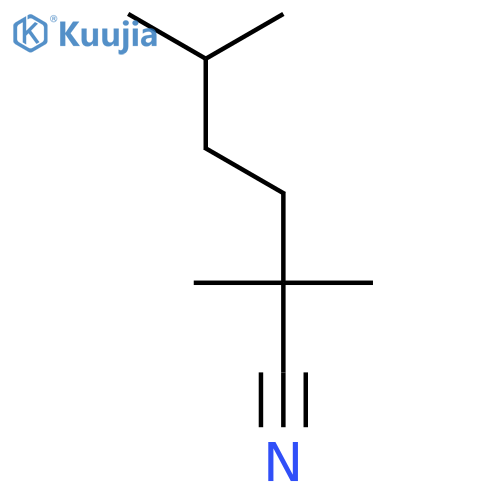 2,2,5-trimethylhexanenitrile structure
