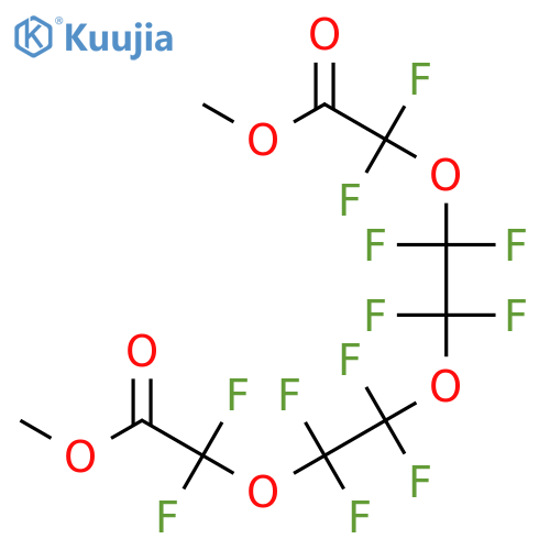 Dimethyl Perfluoro-3,6,9-trioxaundecane-1,11-dioate structure