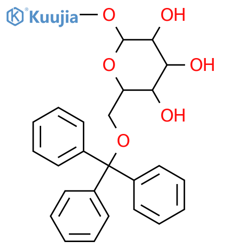 Methyl 6-O-Trityl-alpha-D-galactopyranoside structure
