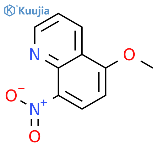 5-methoxy-8-nitro-quinoline structure