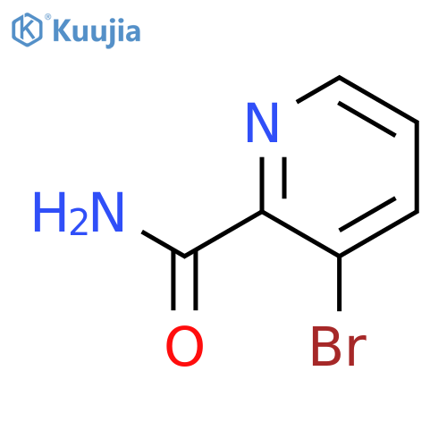 2-Pyridinecarboxamide, 3-bromo- structure
