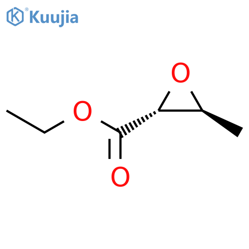 Oxiranecarboxylic acid, 3-methyl-, ethyl ester, trans- structure