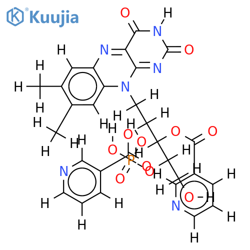 2',3'-Dinicotinate 4'(5')-phosphate-Riboflavine,INN structure