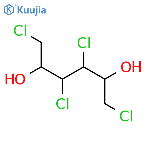 1,3,4,6-Tetrachlorohexane-2,5-diol structure