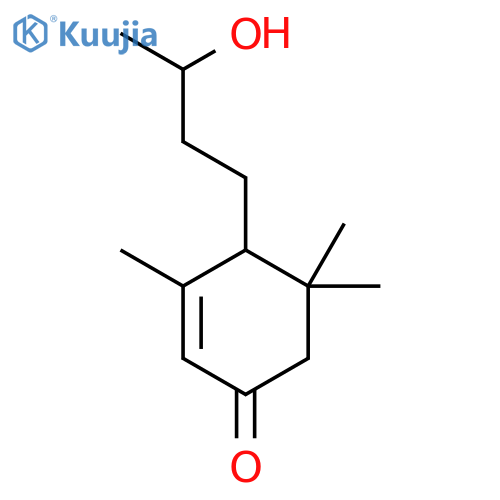 2-Cyclohexen-1-one,4-[(3R)-3-hydroxybutyl]-3,5,5-trimethyl-, (4R)- structure