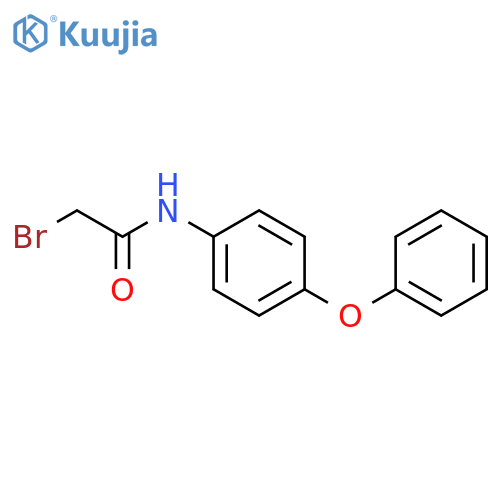 2-Bromo-N-(4-phenoxyphenyl)acetamide structure