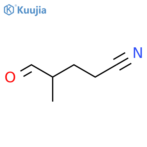 4-Methyl-5-oxopentanenitrile structure