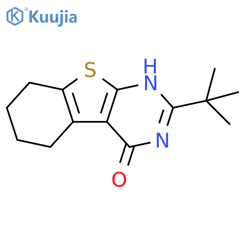 5-tert-butyl-8-thia-4,6-diazatricyclo7.4.0.0,2,7trideca-1(9),2(7),5-trien-3-one structure