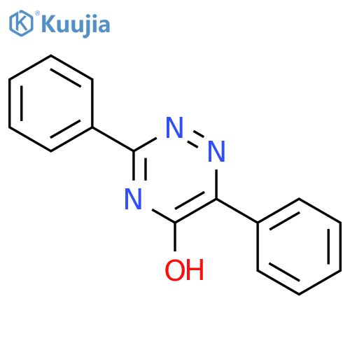 3,6-Diphenyl-1,2,4-triazin-5-ol structure
