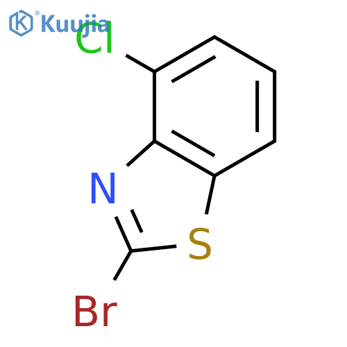 2-bromo-4-chloro-1,3-benzothiazole structure