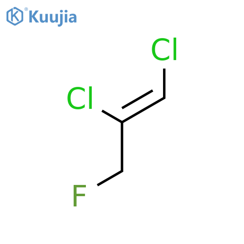 1-Propene, 1,2-dichloro-3-fluoro- structure