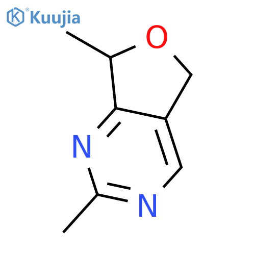 Furo[3,4-d]pyrimidine,5,7-dihydro-2,7-dimethyl- structure