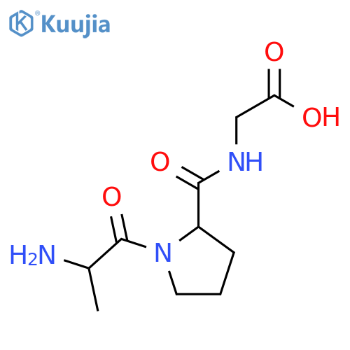 H-Ala-Pro-Gly-Oh structure