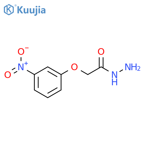 Acetic acid, (3-nitrophenoxy)-, hydrazide structure