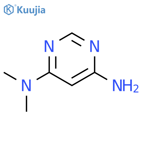 N4,N4-dimethylpyrimidine-4,6-diamine structure