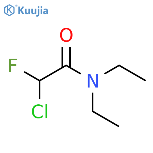 N,N-Diethyl Chlorofluoroacetamide structure