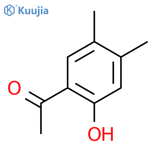 2'-Hydroxy-4',5'-dimethylacetophenone structure