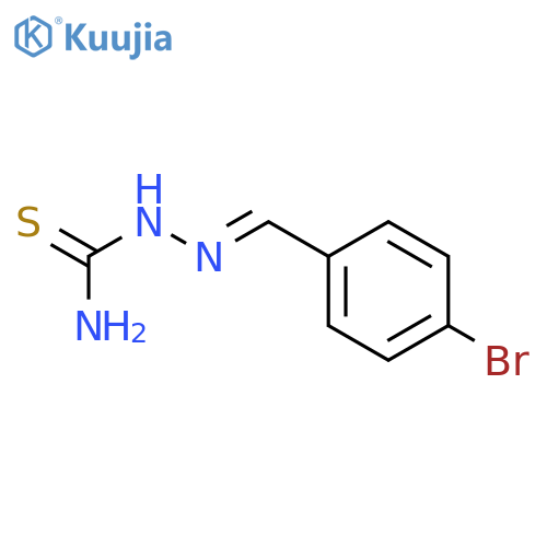 2-(4-Bromophenyl)methylenehydrazinecarbothioamide structure
