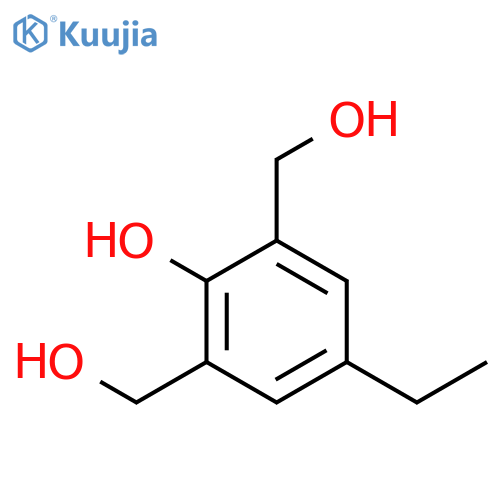 4-ETHYL-2,6-BIS(HYDROXYMETHYL)PHENOL structure