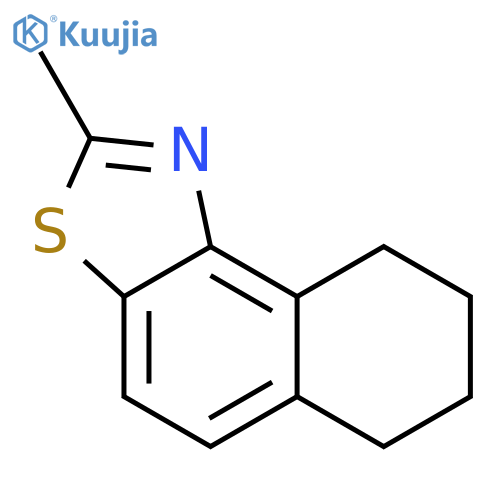 Naphtho[1,2-d]thiazole,6,7,8,9-tetrahydro-2-methyl- structure