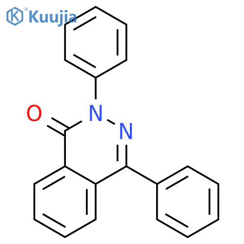 1(2H)-Phthalazinone, 2,4-diphenyl- structure