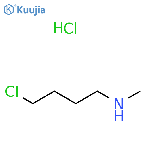 1-Butanamine, 4-chloro-N-methyl-, hydrochloride structure
