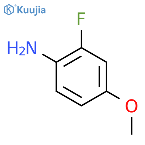 3-Fluoro-4-methoxyaniline structure