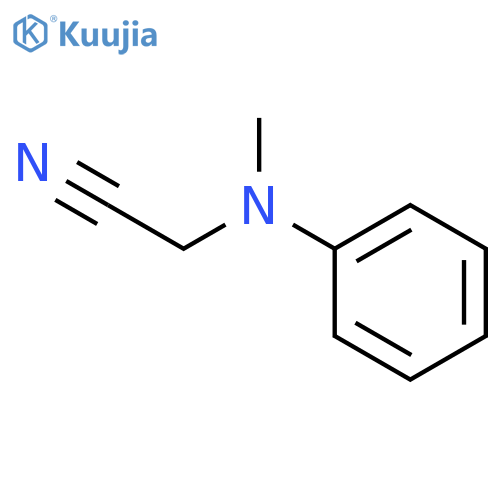 2-(Methyl(phenyl)amino)acetonitrile structure