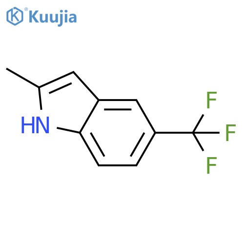 2-methyl-5-(trifluoromethyl)-1H-Indole structure