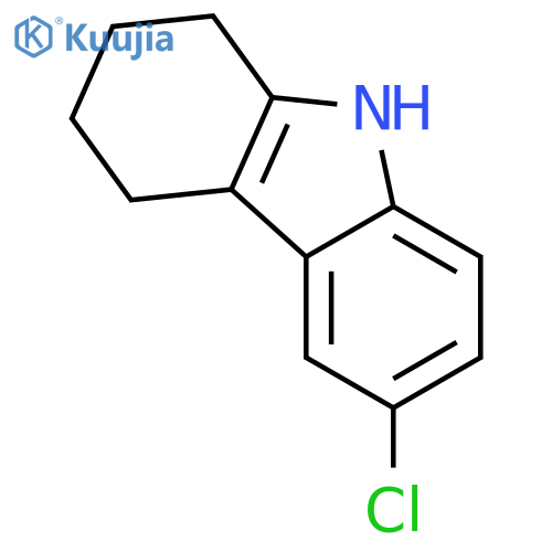 6-Chloro-2,3,4,9-tetrahydro-1H-carbazole structure